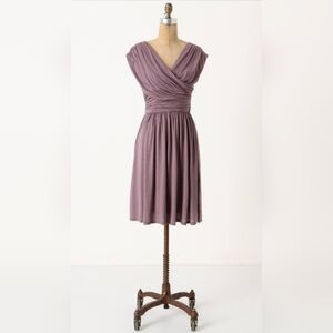 Anthropologie Whirligig Jersey Dress - Lavender
